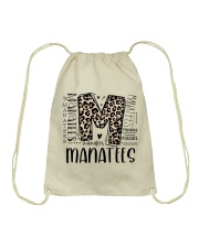 MANATEE Drawstring Bag tile