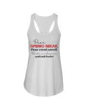 3RD GRADE TEACHER Ladies Flowy Tank tile