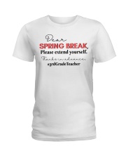 3RD GRADE TEACHER Ladies T-Shirt tile