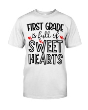 1ST GRADE HEART Classic T-Shirt front