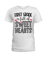 1ST GRADE HEART Ladies T-Shirt thumbnail