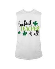 LUCKIEST TEACHER OF ALL Sleeveless Tee thumbnail