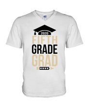5TH GRADE GRAD V-Neck T-Shirt tile