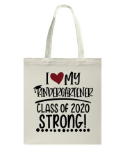 KINDERGARTENER Tote Bag tile