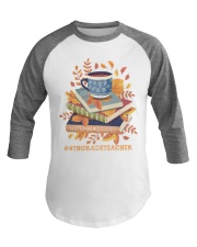 4th Grade Teacher Baseball Tee tile