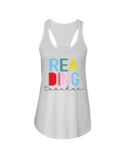 Reading Teacher Ladies Flowy Tank tile