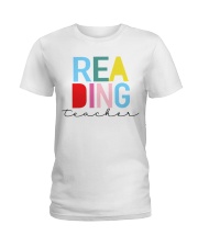 Reading Teacher Ladies T-Shirt tile