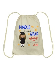 KINDERGARTEN GIRL Drawstring Bag tile