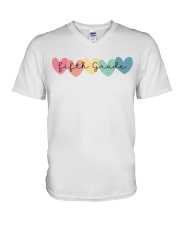 5th Grade V-Neck T-Shirt tile