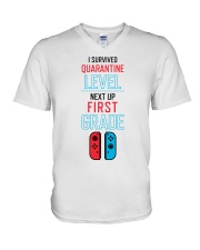 1ST GRADE V-Neck T-Shirt thumbnail