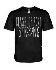 CLASS OF 2020 STRONG V-Neck T-Shirt thumbnail