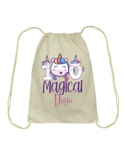 100 Magical Days Drawstring Bag tile