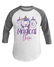 100 Magical Days Baseball Tee tile