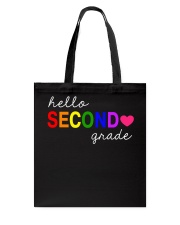 HELLO SECOND GRADE Tote Bag tile