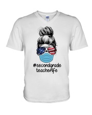 2ND GRADE 2020 LIFE V-Neck T-Shirt thumbnail