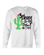3RD GRADE IS ON POINT Crewneck Sweatshirt thumbnail
