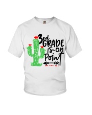 3RD GRADE IS ON POINT Youth T-Shirt thumbnail