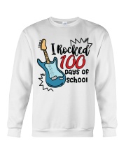 I Rocked 100 Dayss Of School Crewneck Sweatshirt tile