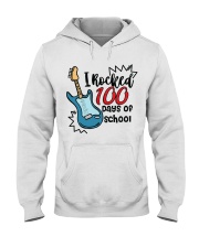 I Rocked 100 Dayss Of School Hooded Sweatshirt tile