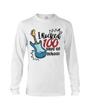 I Rocked 100 Dayss Of School Long Sleeve Tee tile