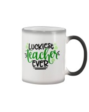 LUCKIEST TEACHER EVER Color Changing Mug thumbnail