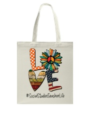 SOCIAL STUDIES TEACHER Tote Bag tile