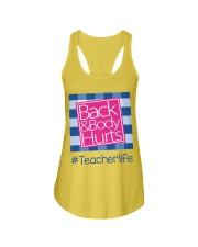 TEACHER LIFE Ladies Flowy Tank tile