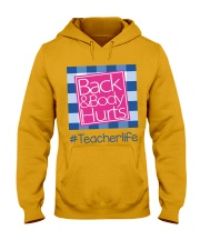 TEACHER LIFE Hooded Sweatshirt tile