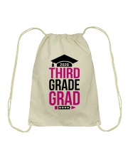 3RD GRADE GRAD Drawstring Bag tile