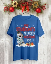 My Students Are Worth Melting For Classic T-Shirt lifestyle-holiday-crewneck-front-2