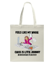 3RD GRADE TEACHER Tote Bag tile