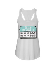 Teacher Ladies Flowy Tank tile