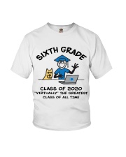 6TH GRADE CLASS OF 2020 Youth T-Shirt front