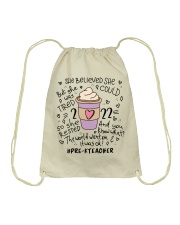 PRE-K TEACHER Drawstring Bag tile