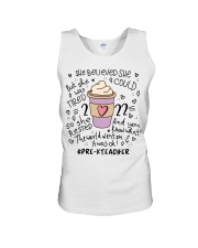 PRE-K TEACHER Unisex Tank tile