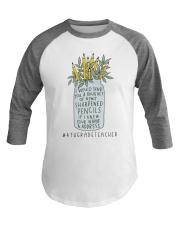 4th Grade Teacher Baseball Tee tile