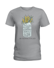 4th Grade Teacher Ladies T-Shirt front