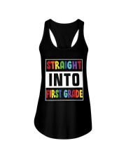 STRAIGHT INTO FIRST GRADE Ladies Flowy Tank thumbnail