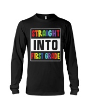 STRAIGHT INTO FIRST GRADE Long Sleeve Tee thumbnail