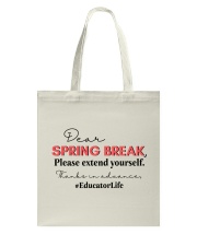 EDUCATOR LIFE Tote Bag tile