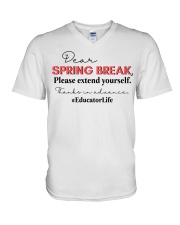 EDUCATOR LIFE V-Neck T-Shirt tile