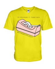 4th Grade V-Neck T-Shirt tile