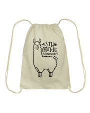 5TH GRADE IS LLAMAZING Drawstring Bag thumbnail