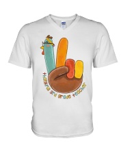 3rd Grade V-Neck T-Shirt tile