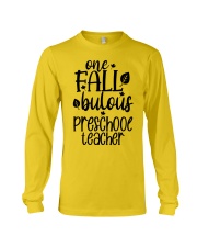 ONE FALLBULOUS PRESCHOOL TEACHER Long Sleeve Tee tile