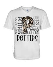 POTTER V-Neck T-Shirt tile