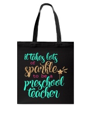 PRESCHOOL TEACHER Tote Bag thumbnail