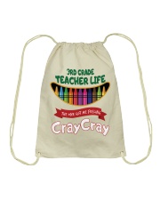 3RD GRADE TEACHER Drawstring Bag tile