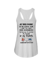 KINDERGARTEN TEACHER Ladies Flowy Tank tile
