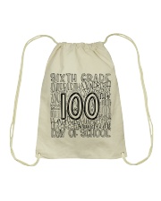 SIXTH GRADE TYPO Drawstring Bag thumbnail